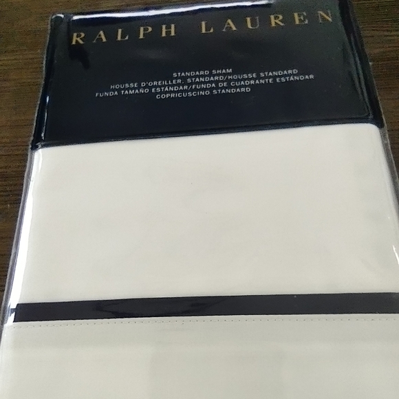 Ralph Lauren Palmer standard sham NEW - Picture 2 of 6